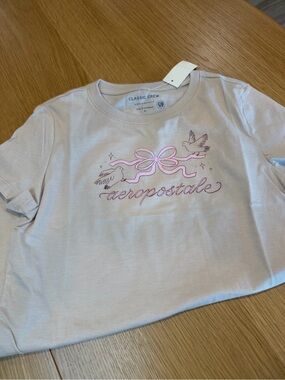 Aeropostale Bow & Doves Graphic Tee 🎀🕊️
